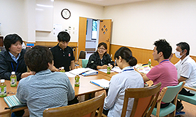 連絡会の様子