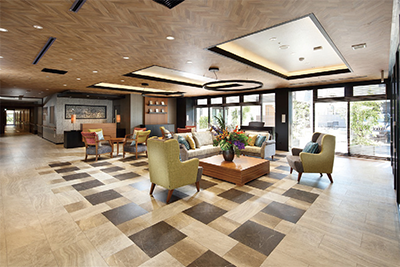 開放感にあふれ落ち着いた雰囲気のエントランスラウンジ(画像はボンセジュール田無) 開放感にあふれ落ち着いた雰囲気のエントランスラウンジ(画像はボンセジュール田無)