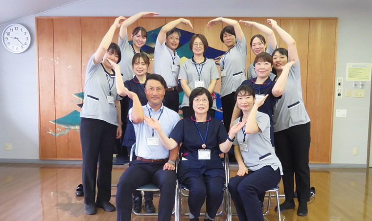 青磁野リハビリテーション病院地域医療連携室のみなさん